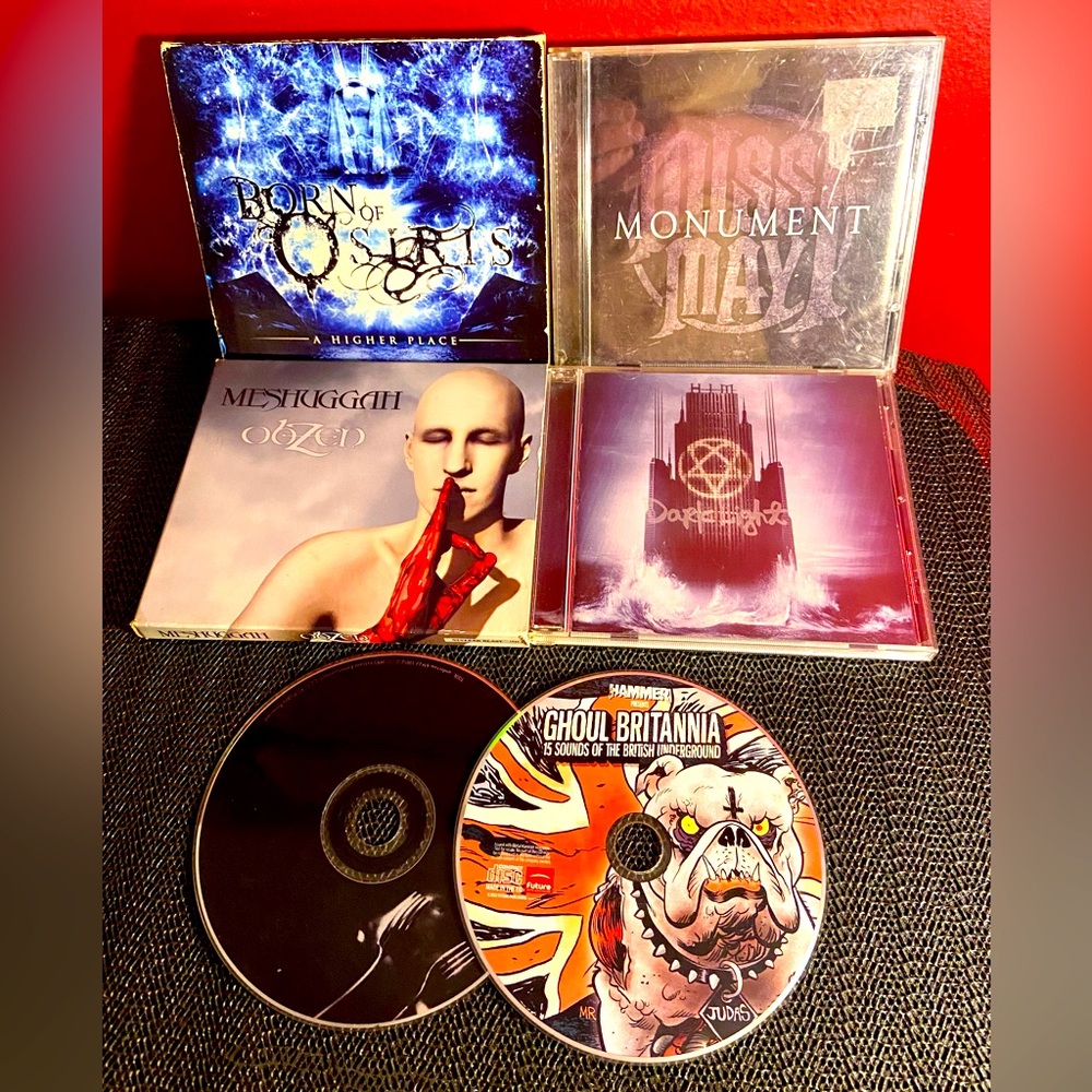 Metal Music CDs Lot Variety Heavy Metal Bands Rare